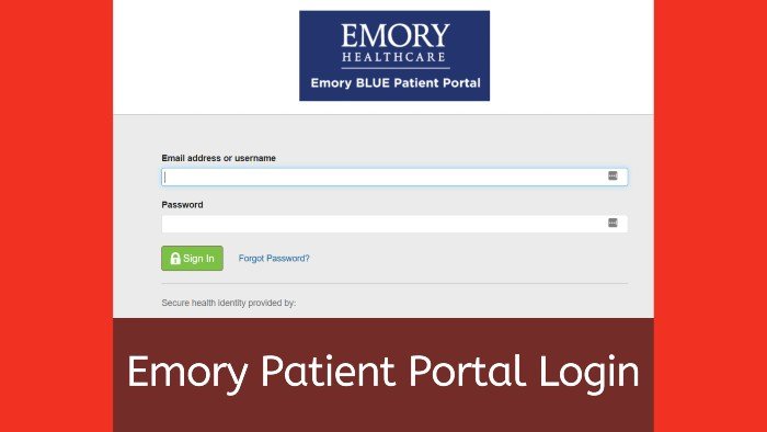 emory patient portal registration
