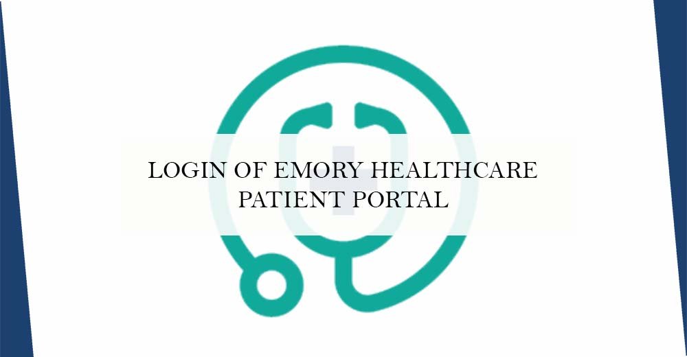 Login of Emory Healthcare Patient Portal